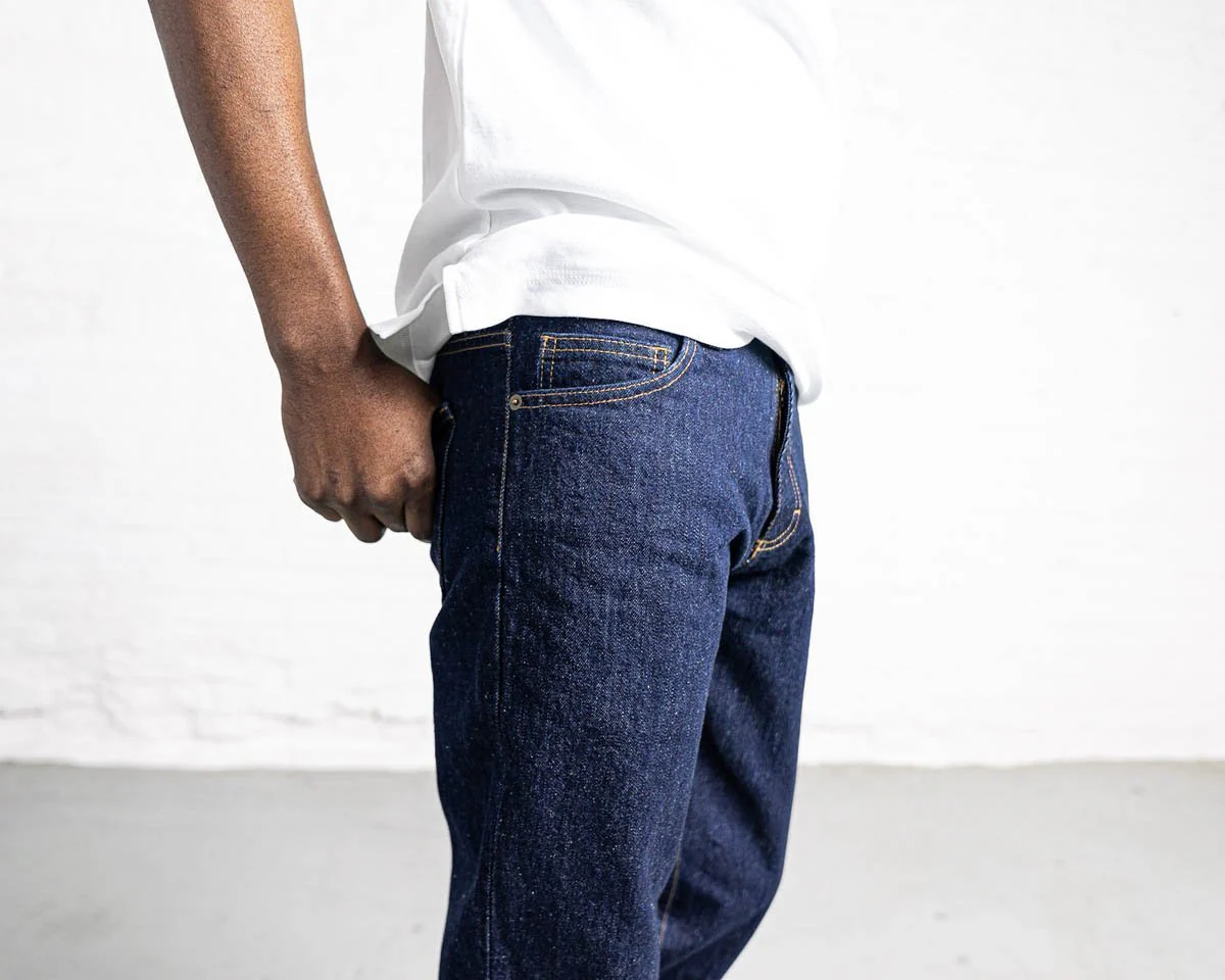 100% Cotton Boot Cut Dark Wash - Image 11