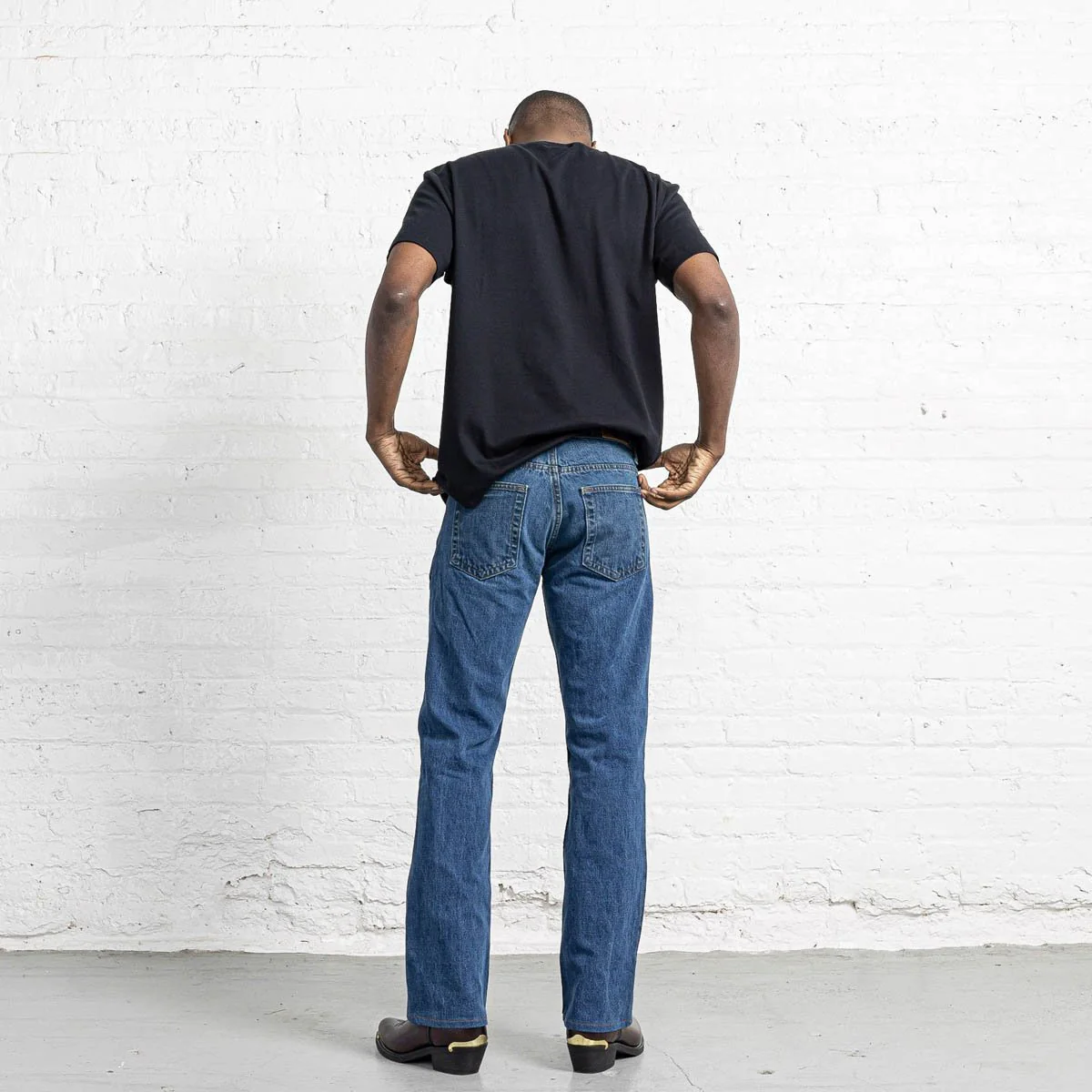 100% Cotton Boot Cut Stone Wash - Image 3