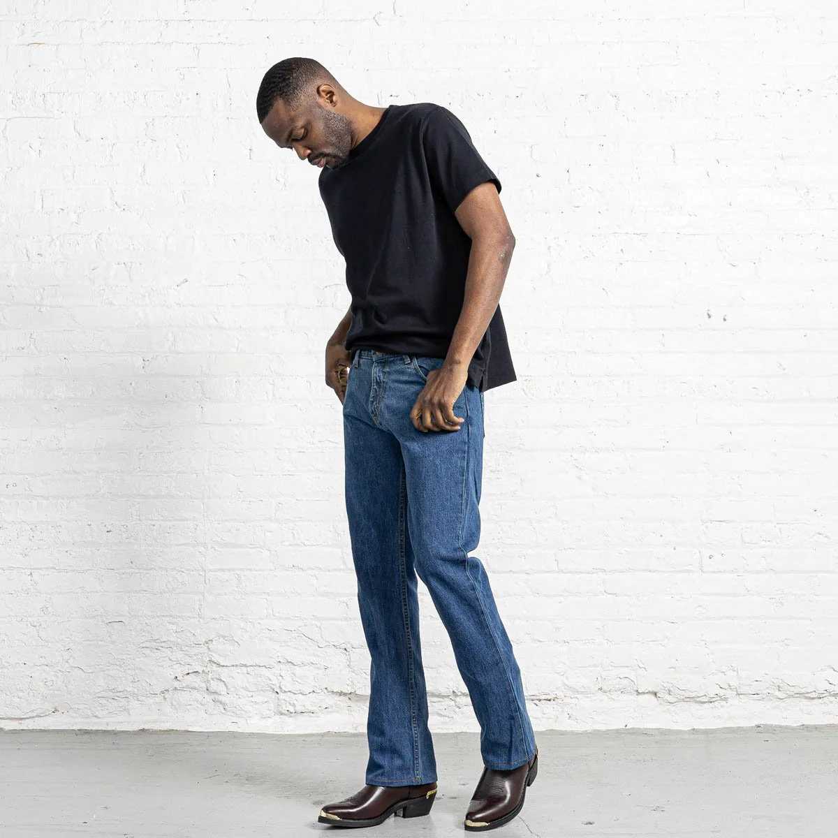 100% Cotton Boot Cut Stone Wash - Image 4
