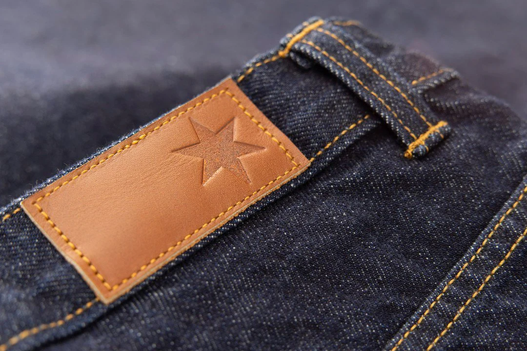 100% Cotton Relaxed Fit Dark Wash - Image 5