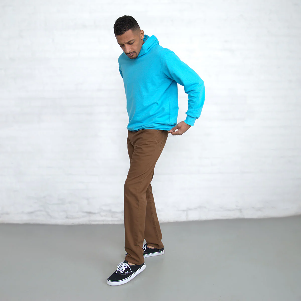 100% Cotton Tailored Fit Brown - Image 12
