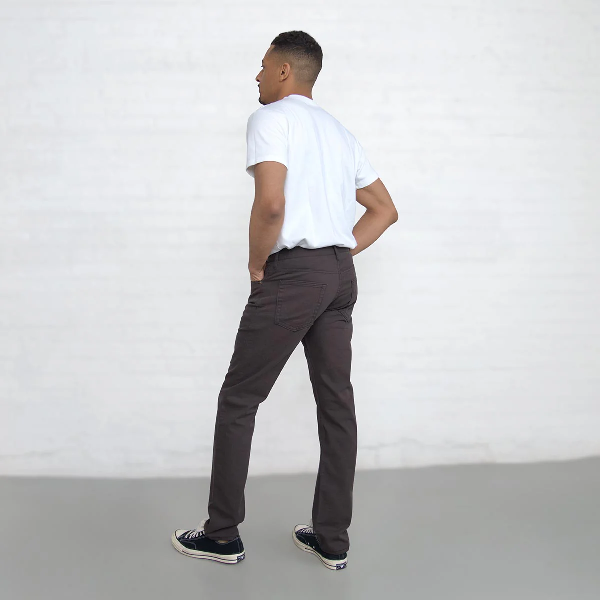 100% Cotton Tailored Fit Espresso - Image 10