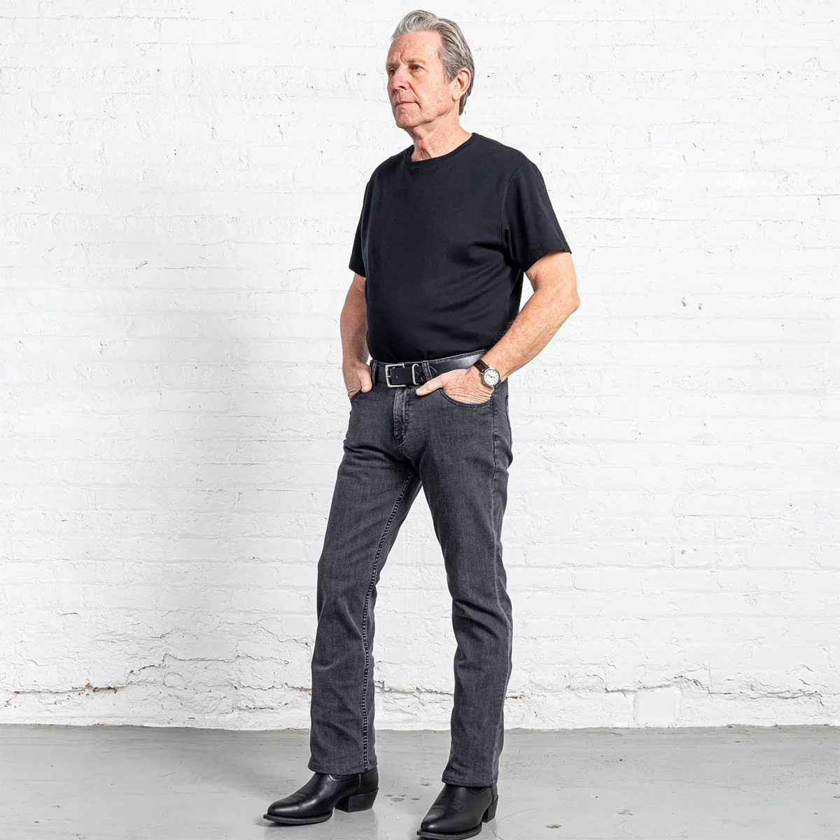 Boot Cut Grey Wash - Image 3