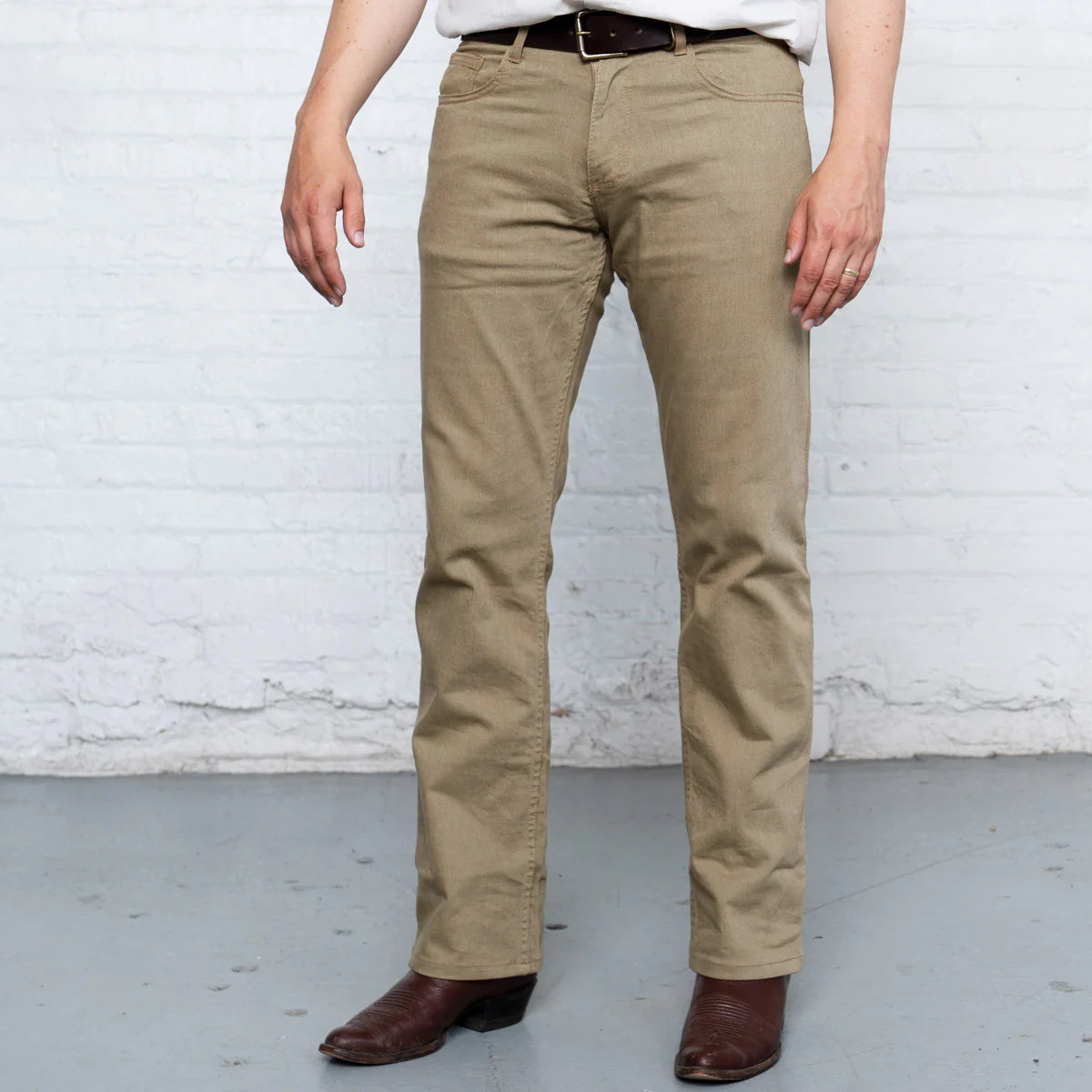 Boot Cut - Khaki - Image 5