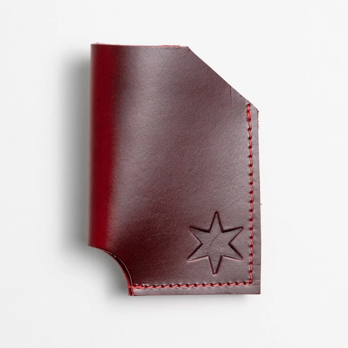 Cherry Leather Card Holder - Image 4