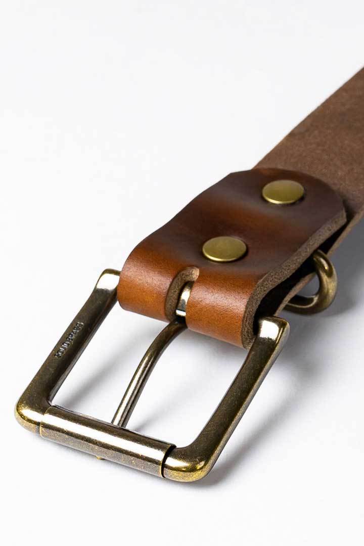 Chicago Tan Leather Belt - Image 3