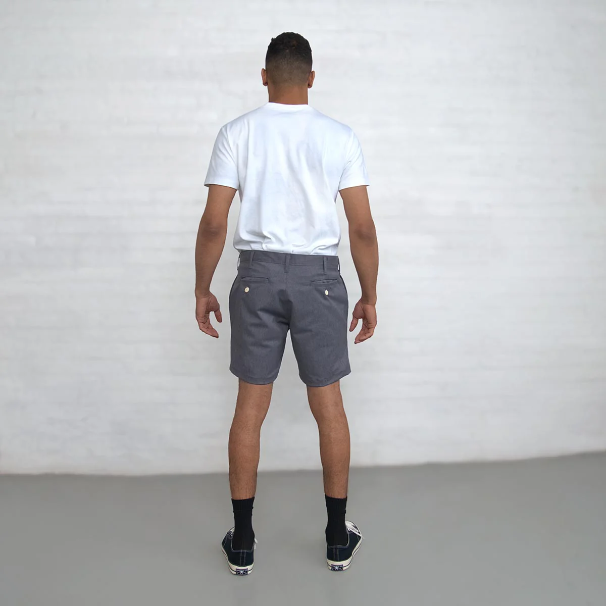 Chino Shorts - Grey - Image 4