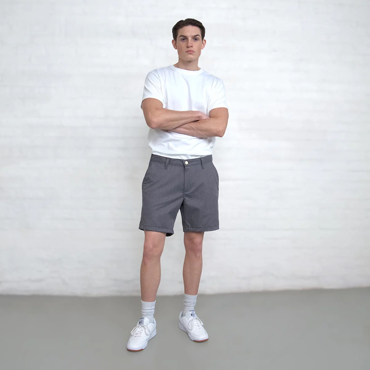 Chino Shorts - Grey - Image 8