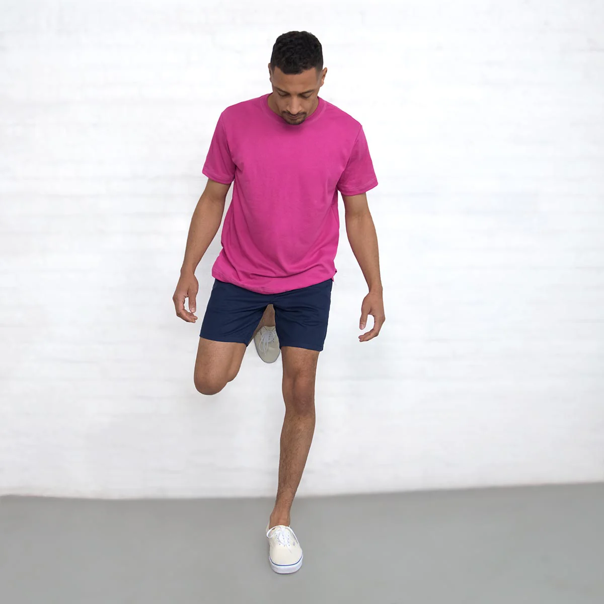 Chino Shorts - Navy - Image 5