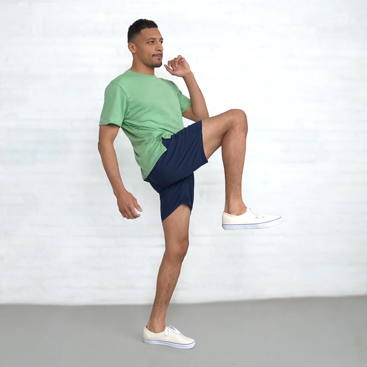 Chino Shorts - Navy - Image 7