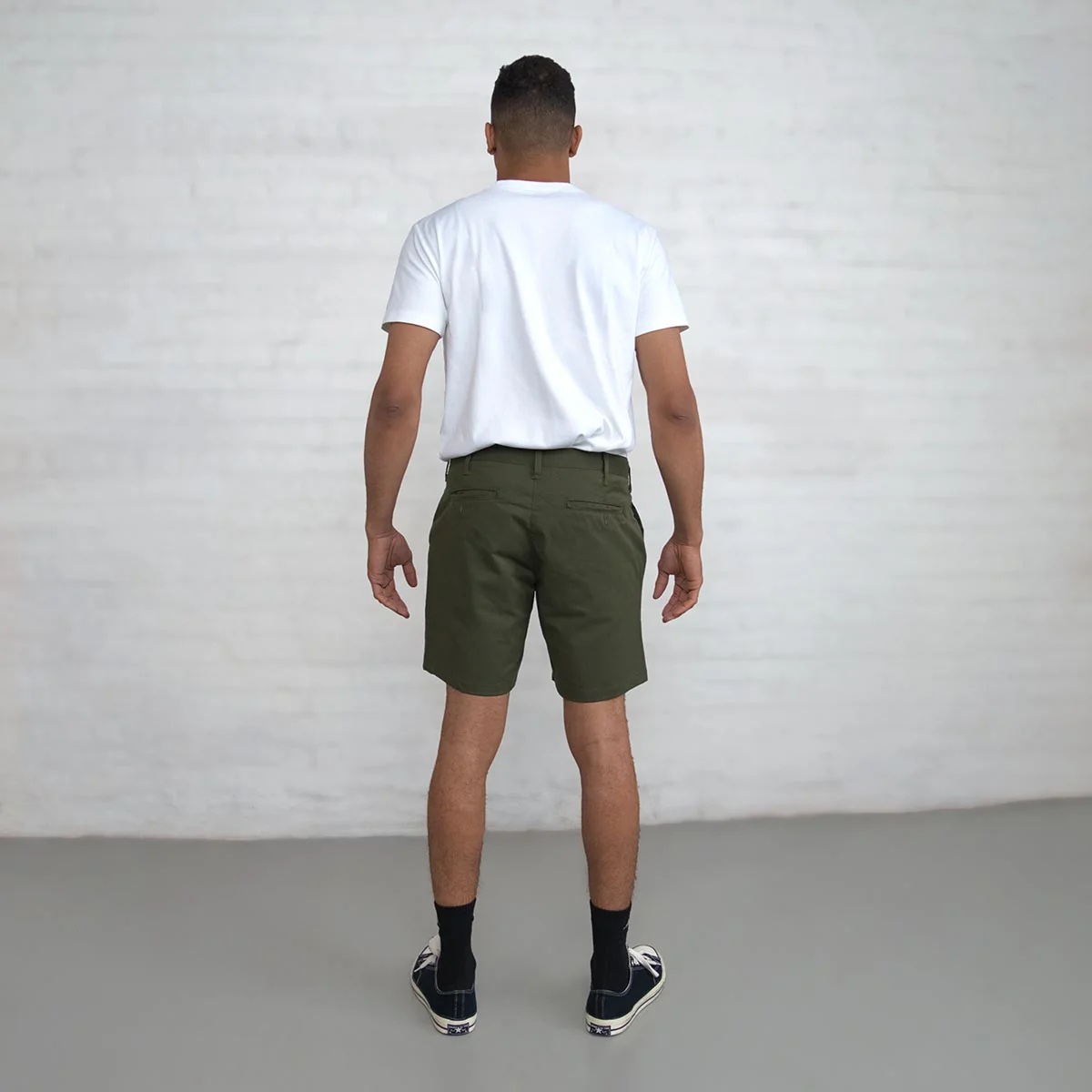 Chino Shorts - Olive - Image 3