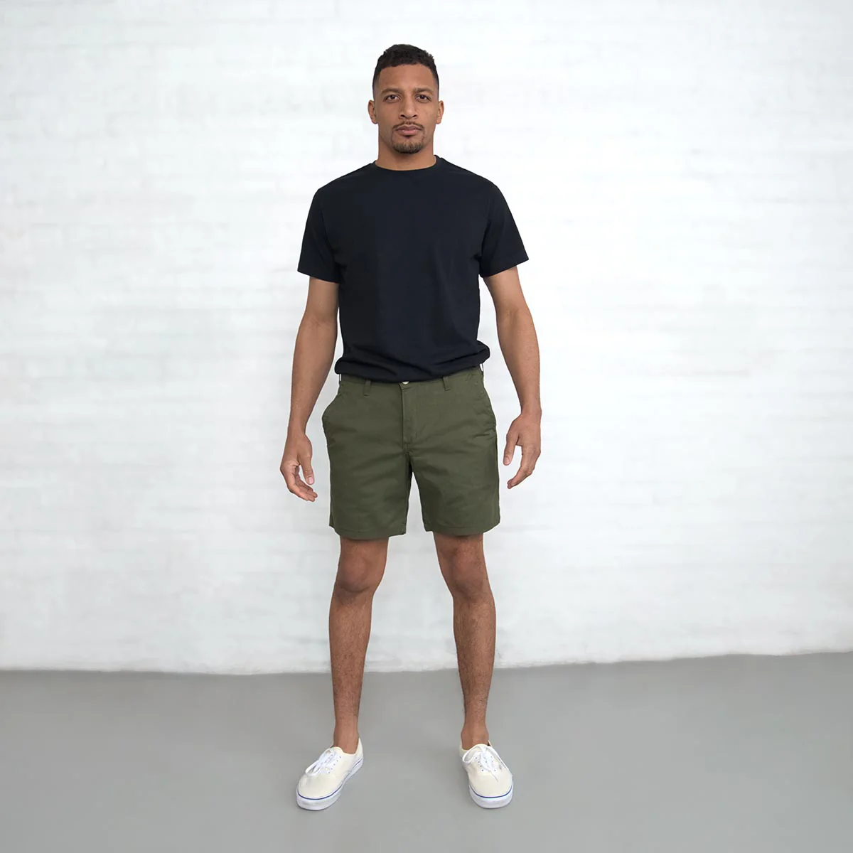 Chino Shorts - Olive - Image 5