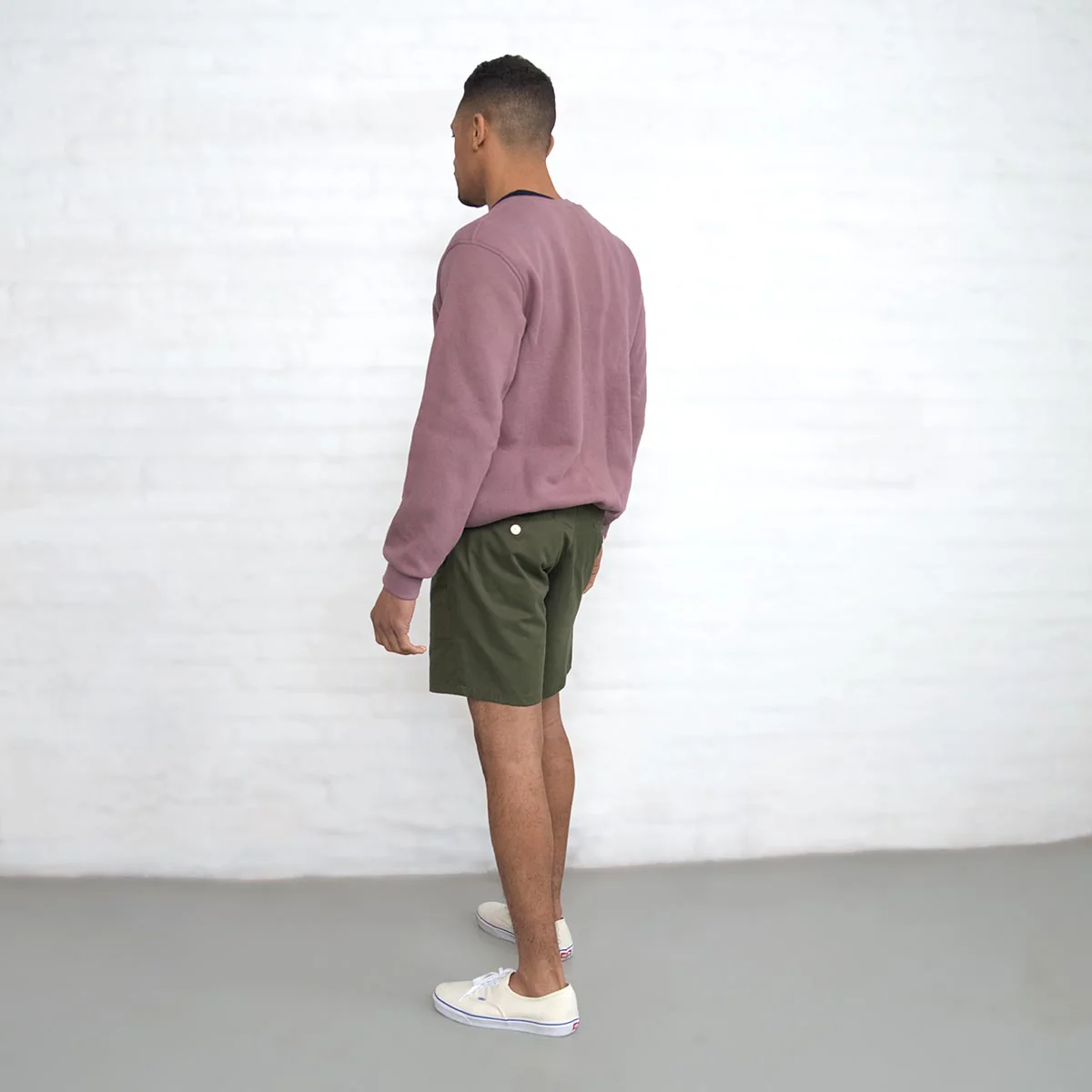 Chino Shorts - Olive - Image 6