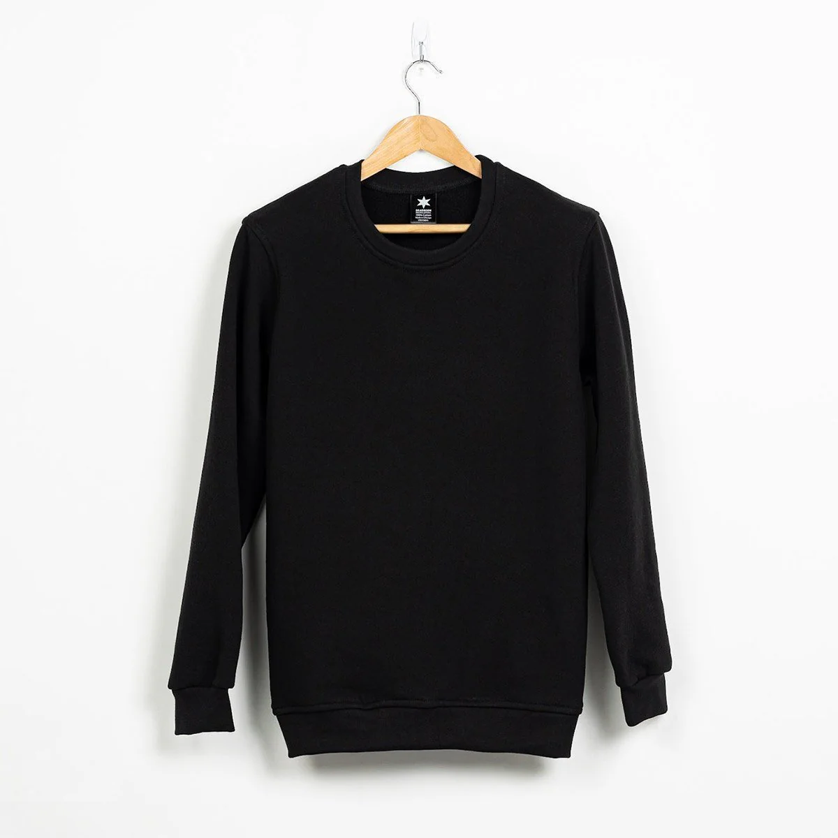 Collegiate Sweatshirt - Black - Image 7