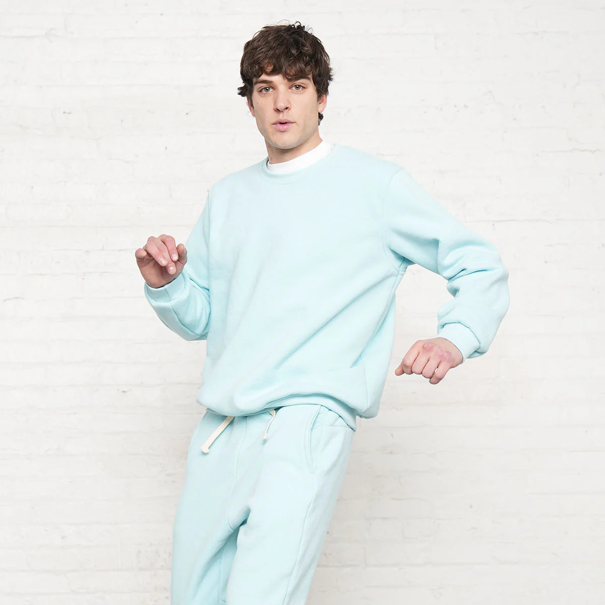 Collegiate Sweatshirt - Crystal - Image 5