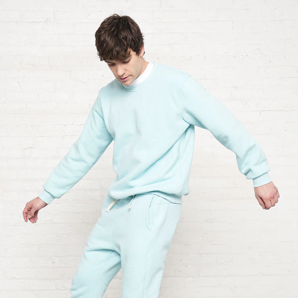 Collegiate Sweatshirt - Crystal - Image 8