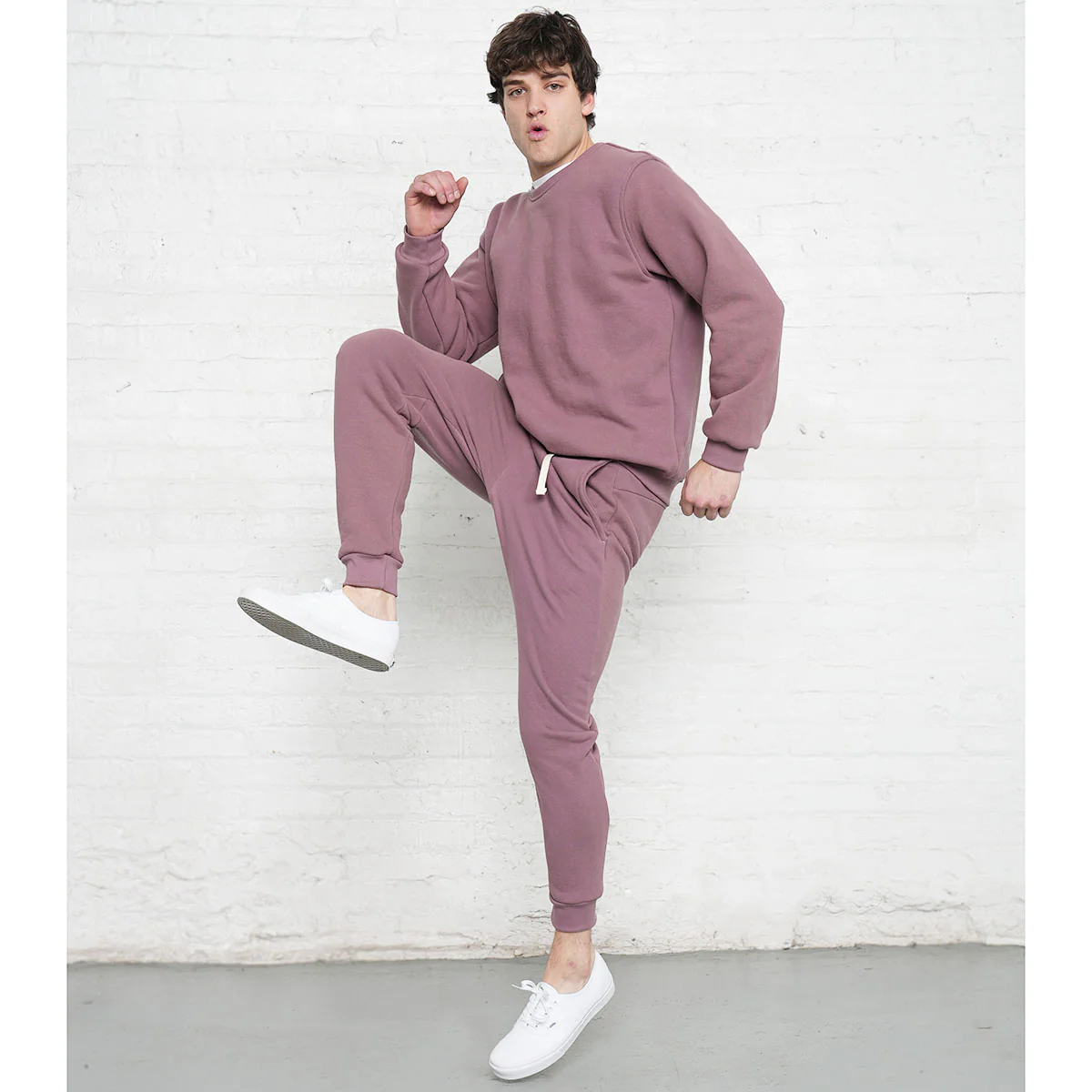 Collegiate Sweatshirt - Rose Taupe - Image 3