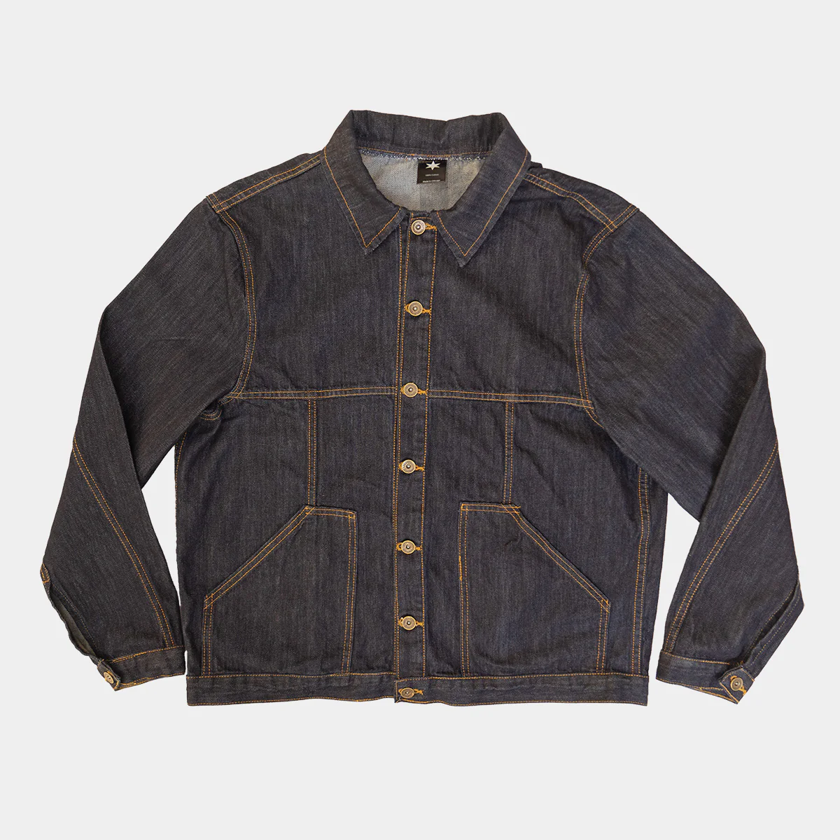 Denim Jacket V1 - Dark Wash - Image 9