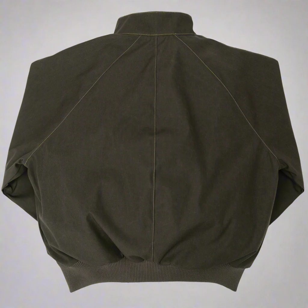 Harrington Jacket - Olive - Image 9