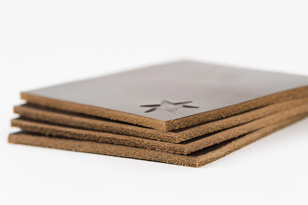 Upcycled Leather Coasters - Image 3