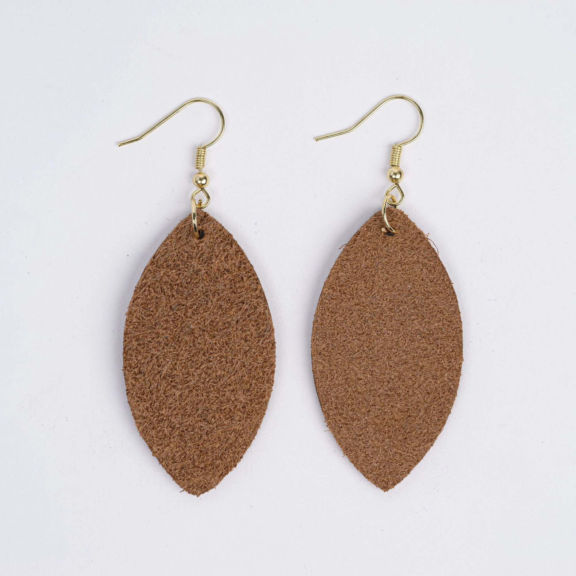 Leather Earrings (leaf) - Image 12