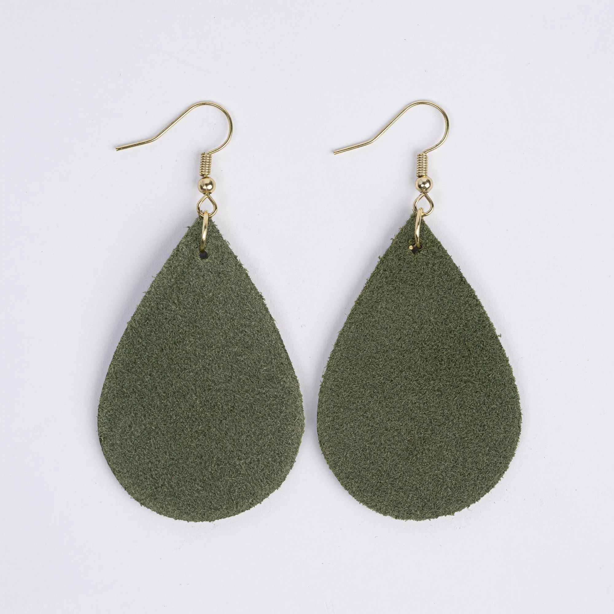 Leather Earrings (teardrop) - Image 4