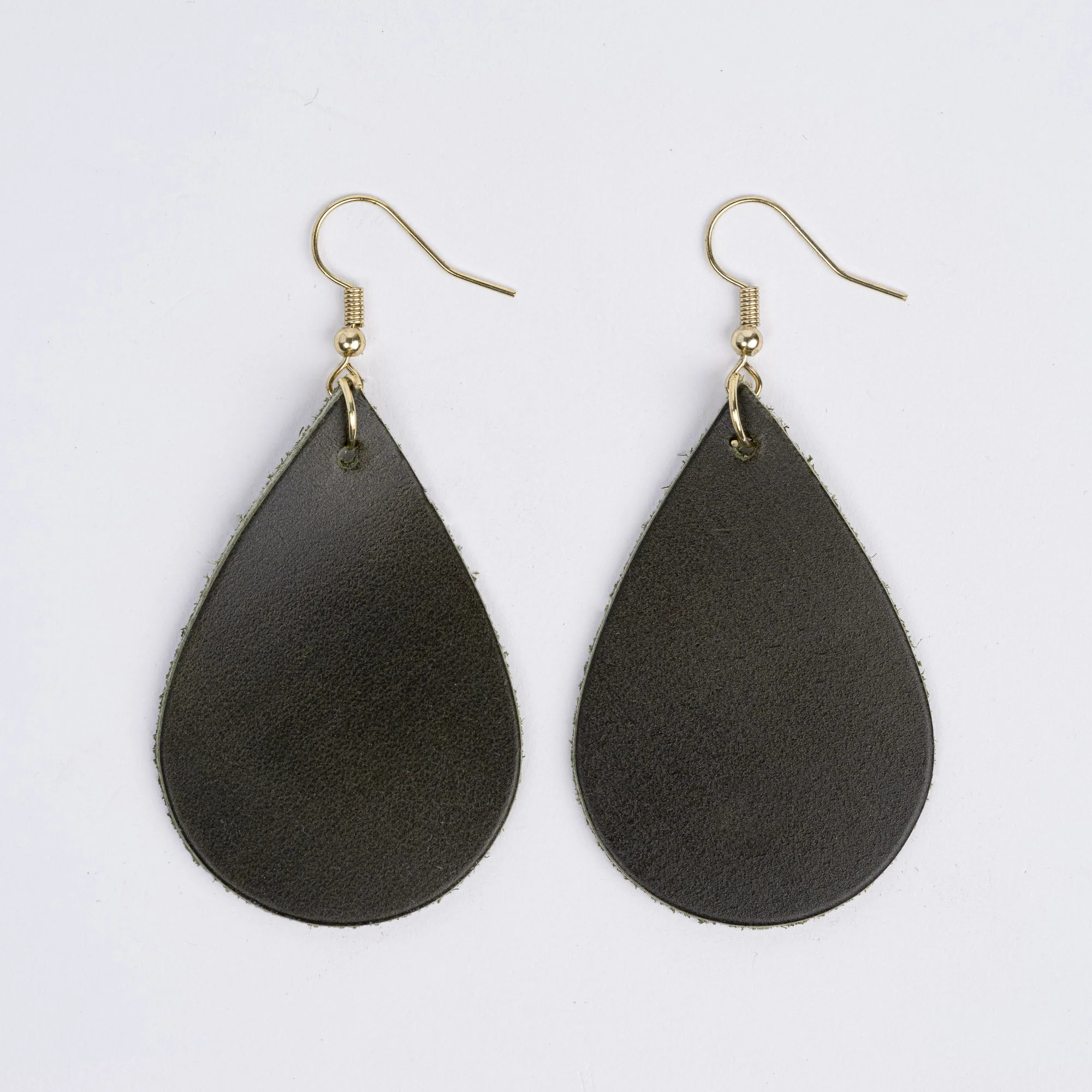 Leather Earrings (teardrop) - Image 7