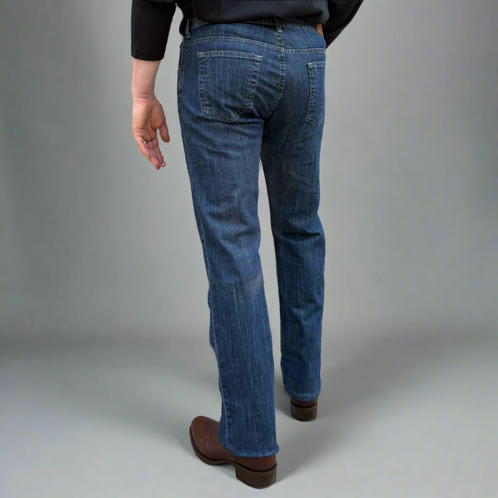 Long Ryder Boot Cut - 12oz USA Stretch Stone Wash - Image 3