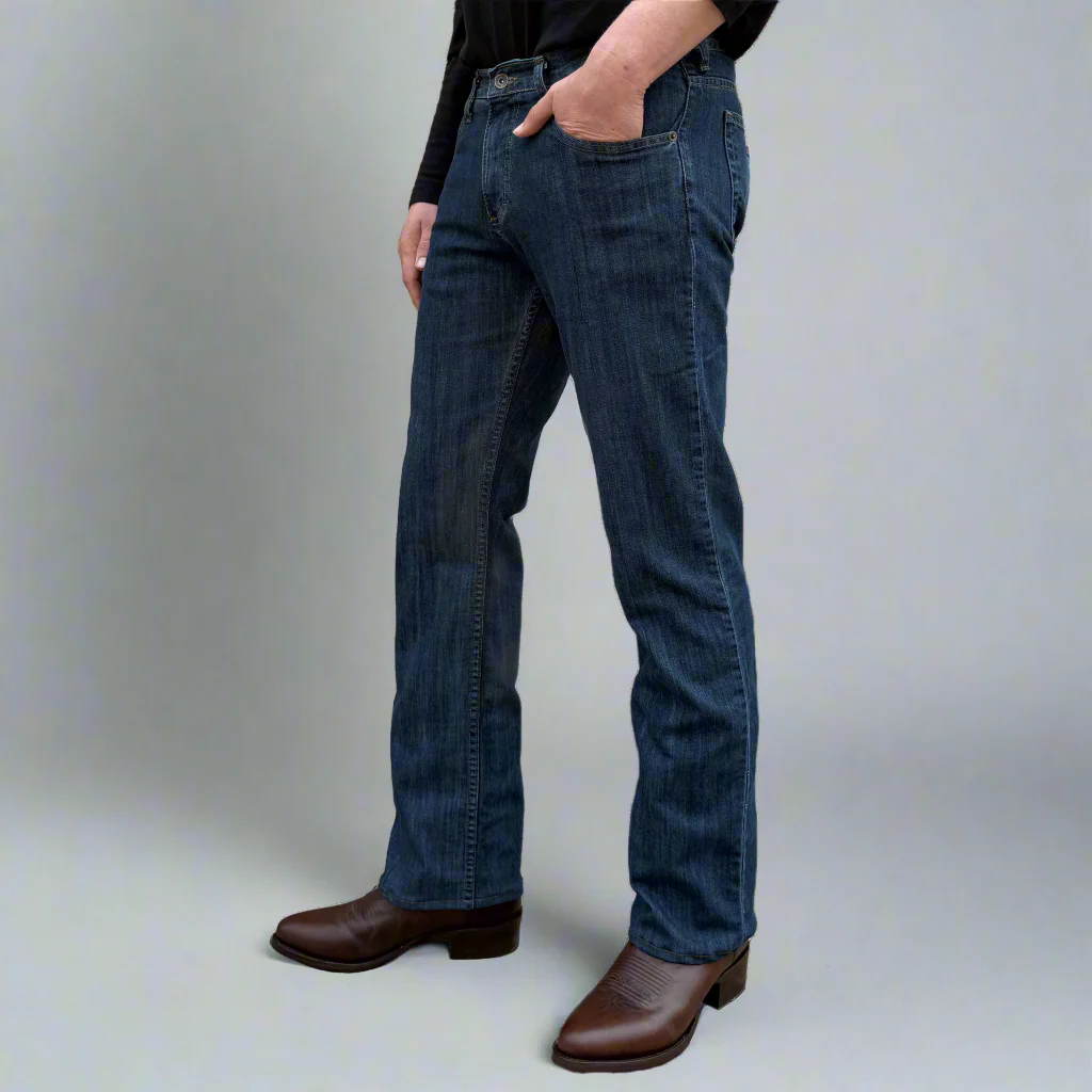 Long Ryder Boot Cut - 12oz USA Stretch Stone Wash - Image 4