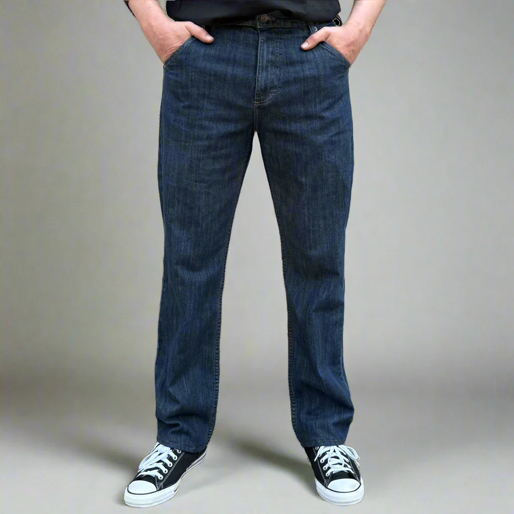 Long Ryder Relaxed fit 12oz USA Stretch Stone Wash - Image 3