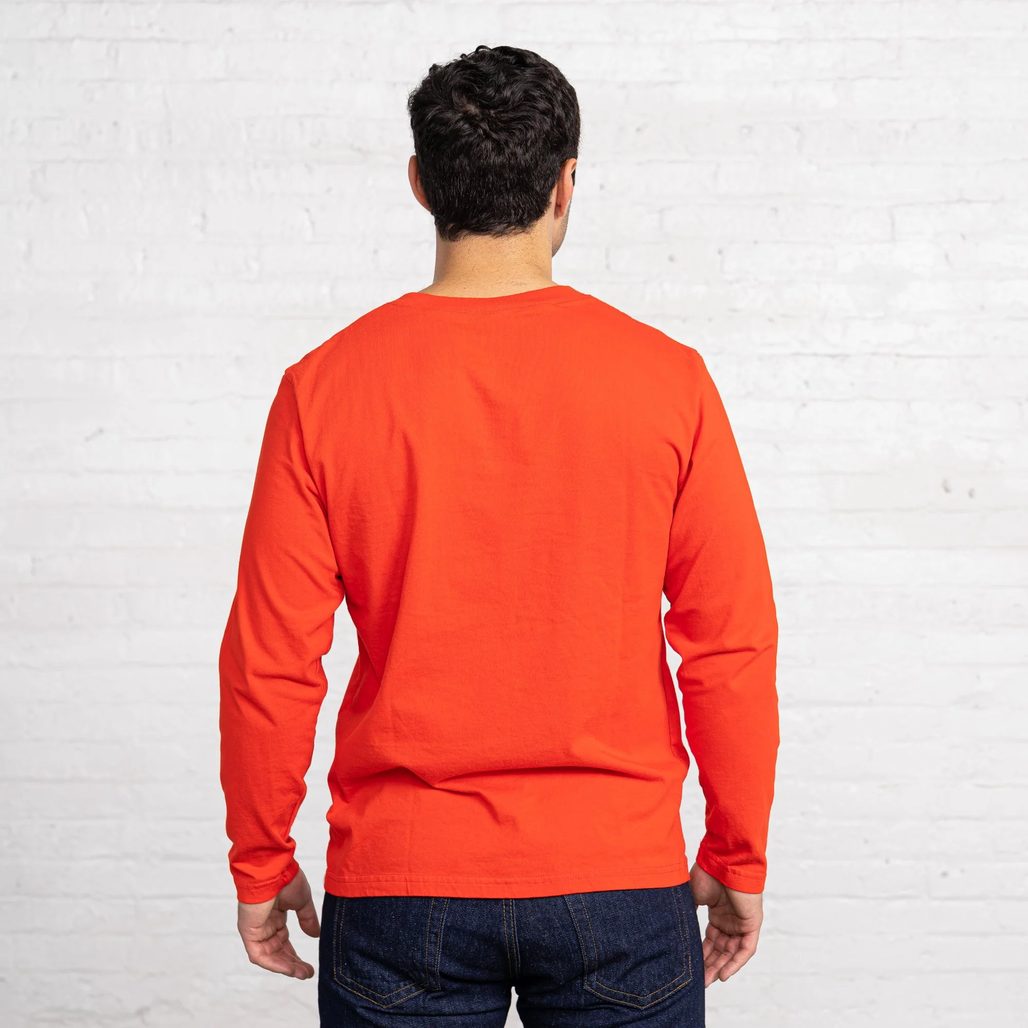 Long Sleeve Henley - Combed Cotton - Image 9