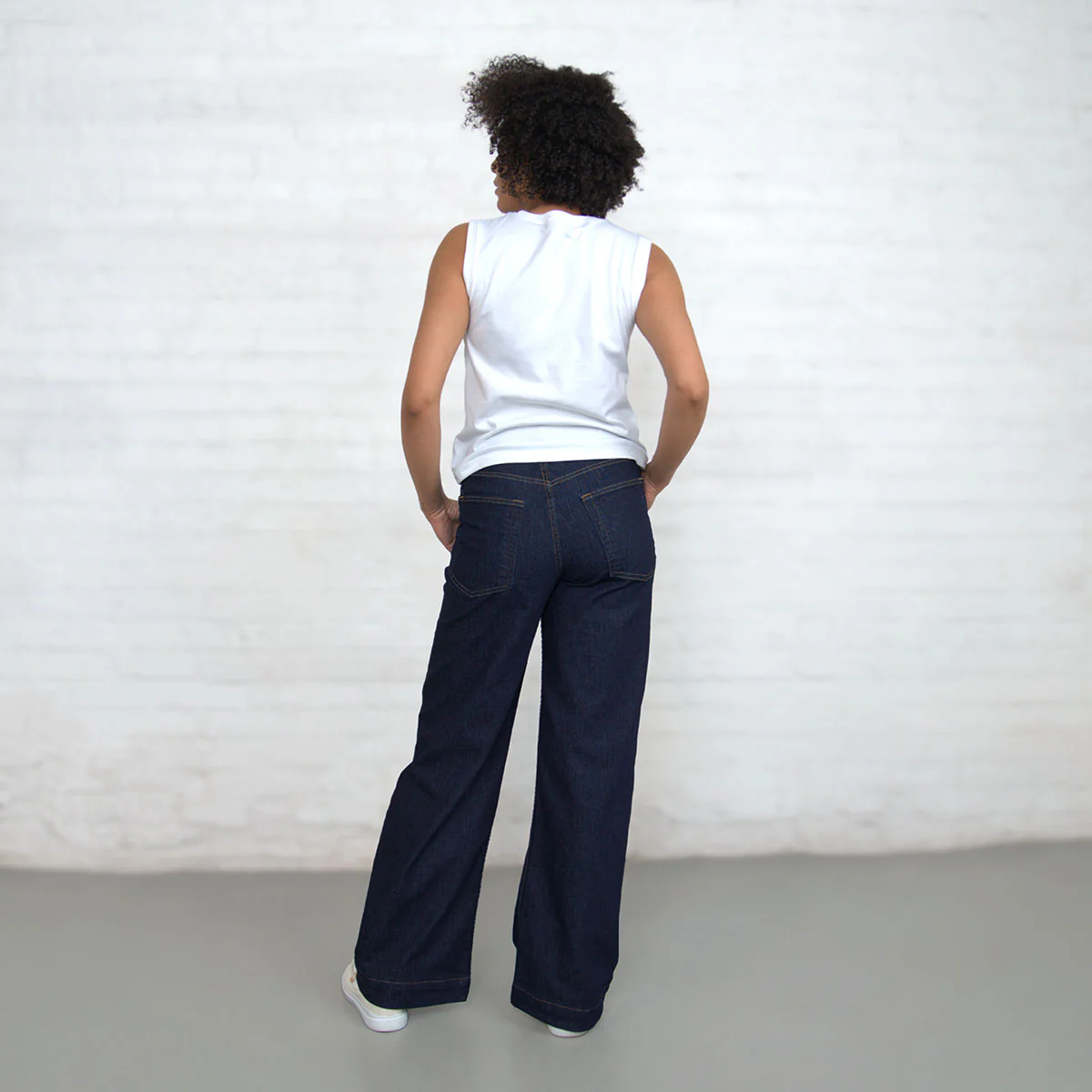 Palazzo - Dark Wash Stretch - Image 10