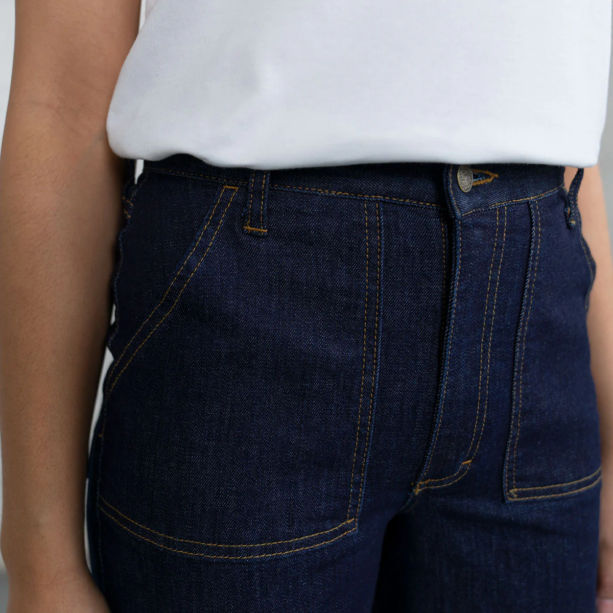 Palazzo - Dark Wash Stretch - Image 12