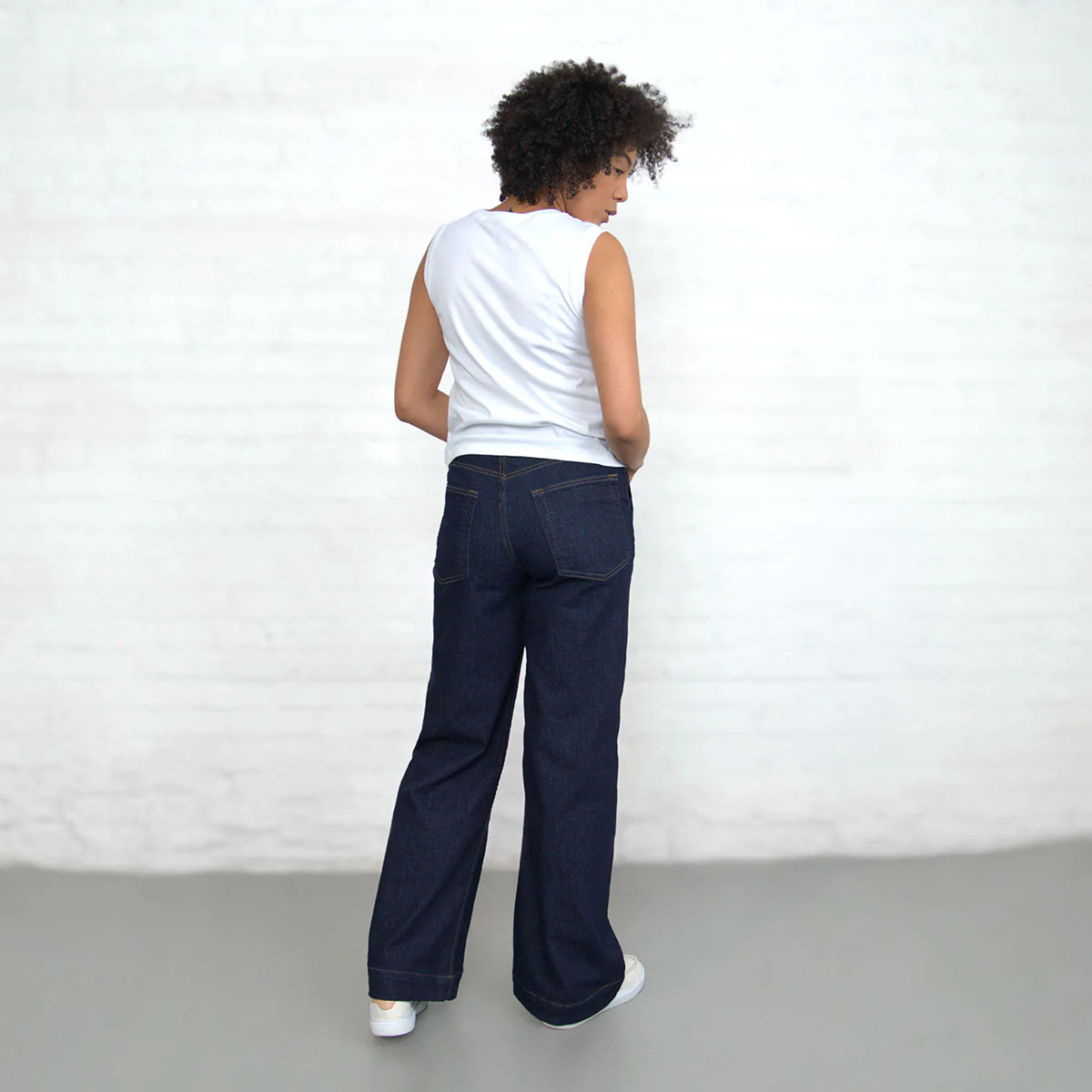 Palazzo - Dark Wash Stretch - Image 8