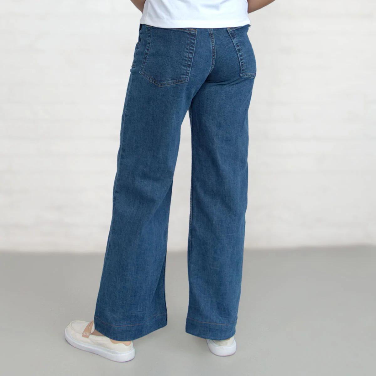 Palazzo - Light Wash Stretch - Image 10