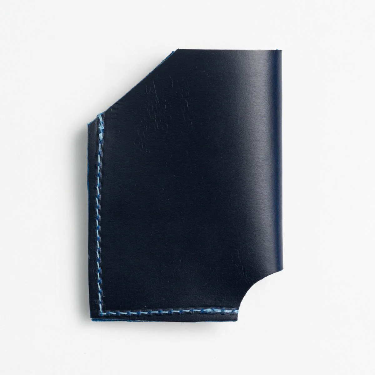 Parisian Blue Leather Card Holder - Image 3