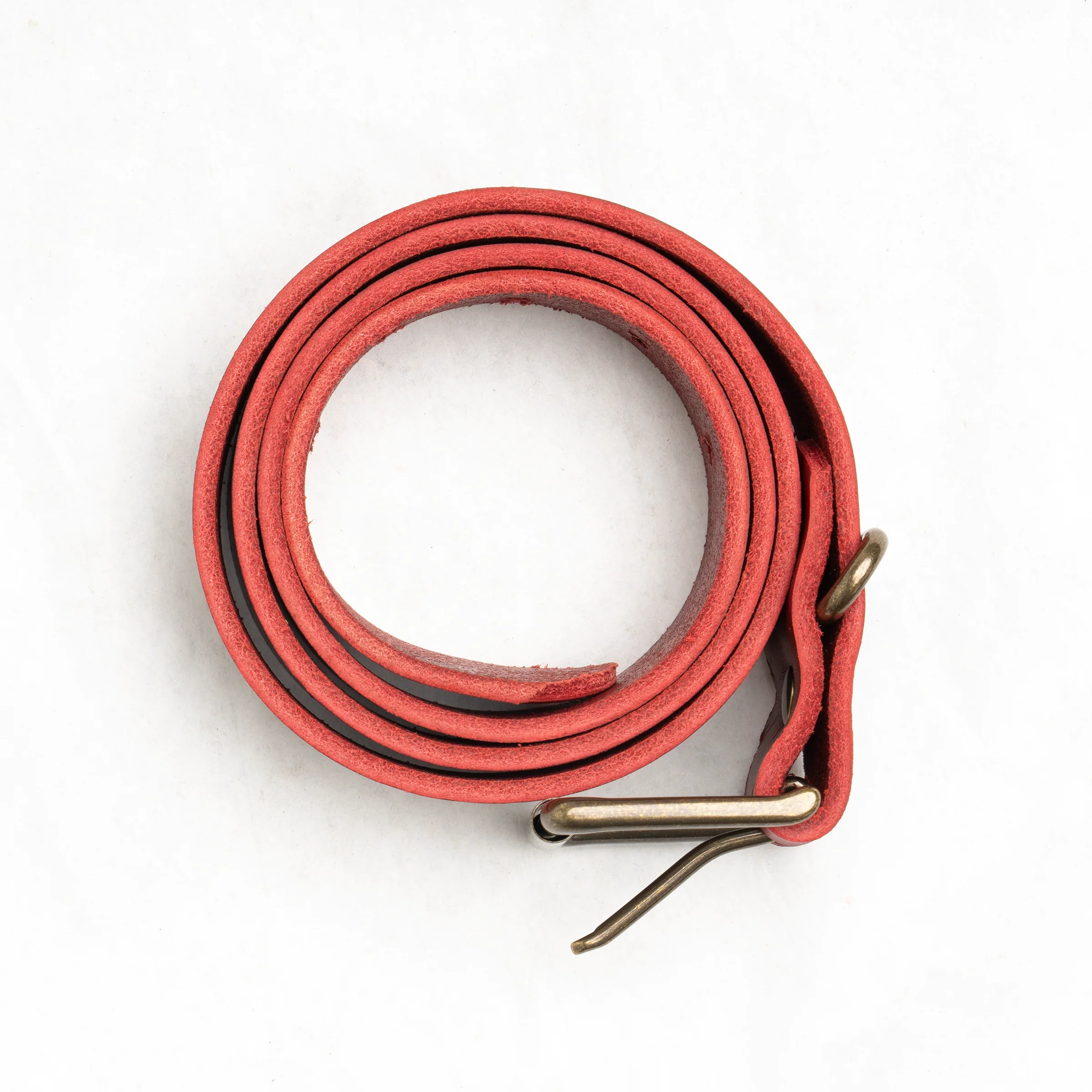 Red Leather Belt - Image 3