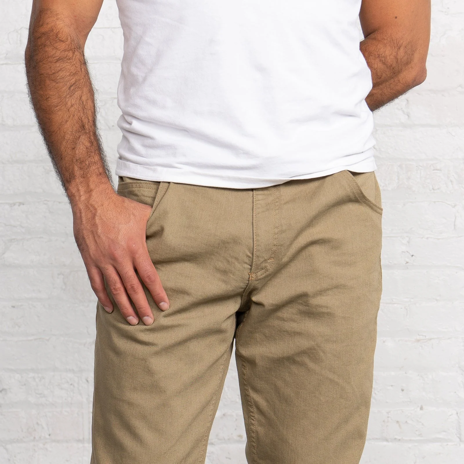 Relaxed Fit - Khaki - Image 6