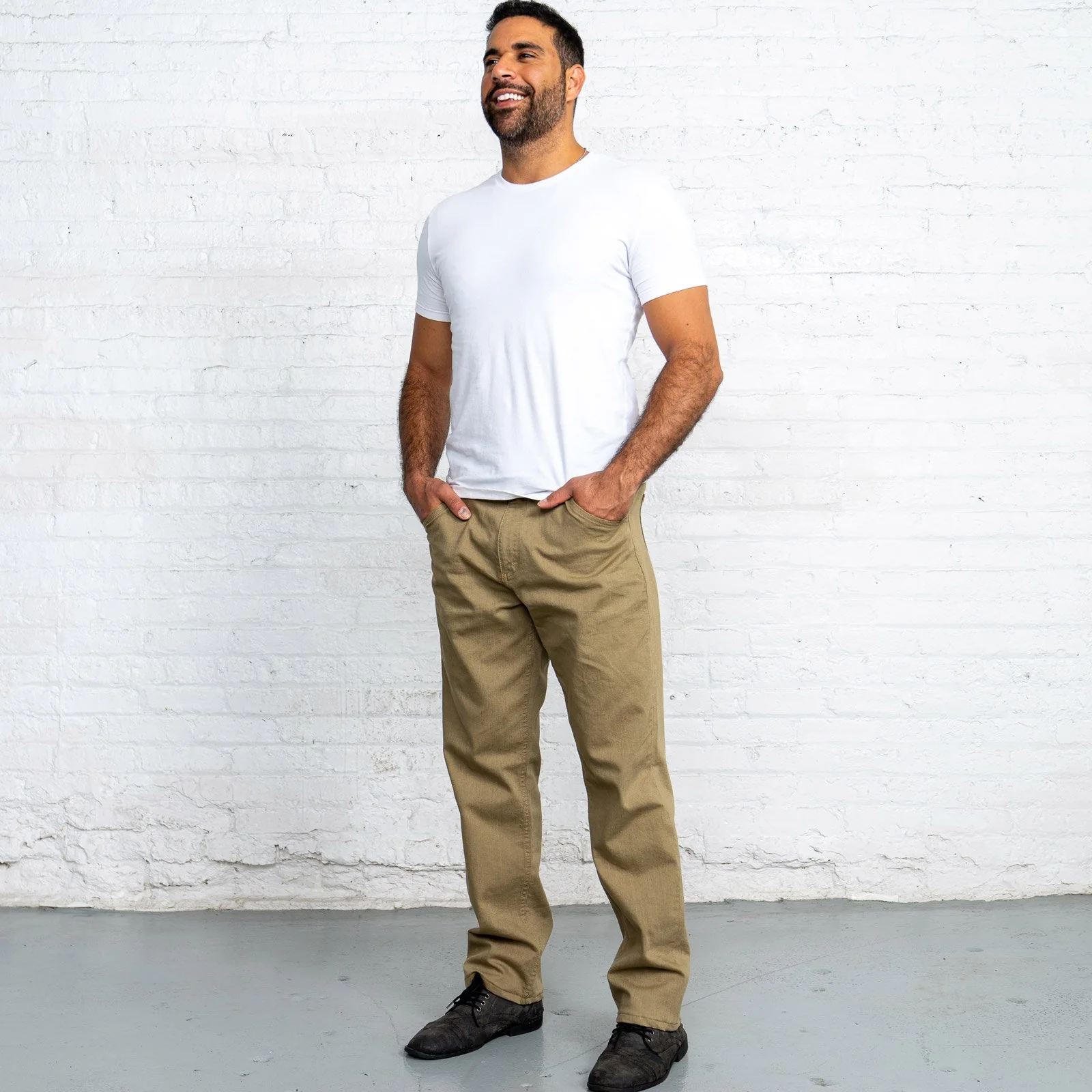 Relaxed Fit - Khaki - Image 7