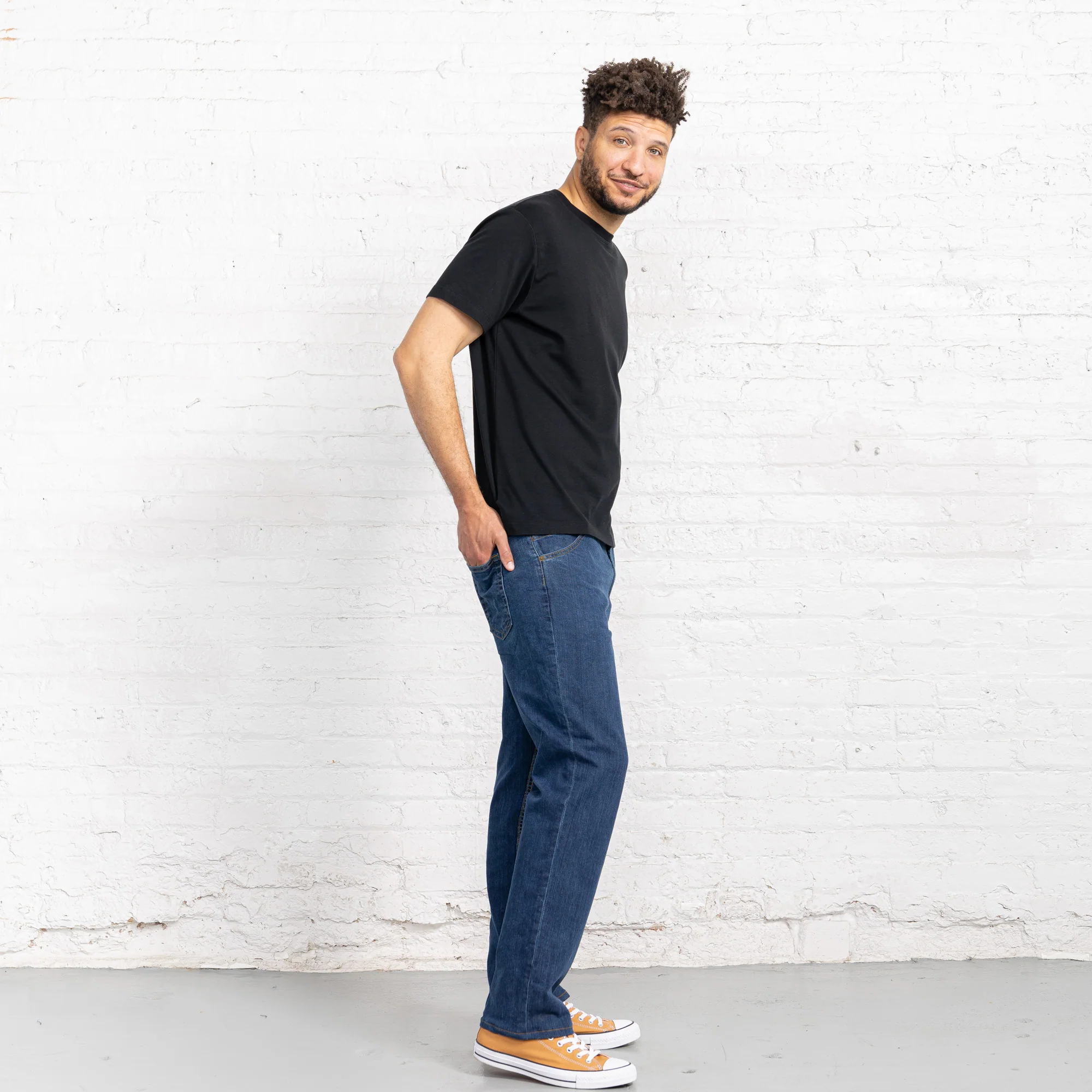 Relaxed Fit Medium Wash - Image 5