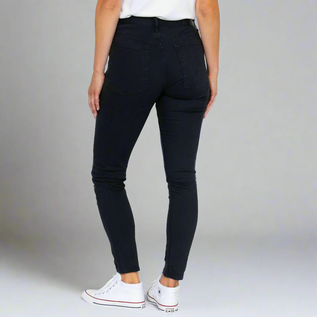 Skinny High Rise - Black - Image 3