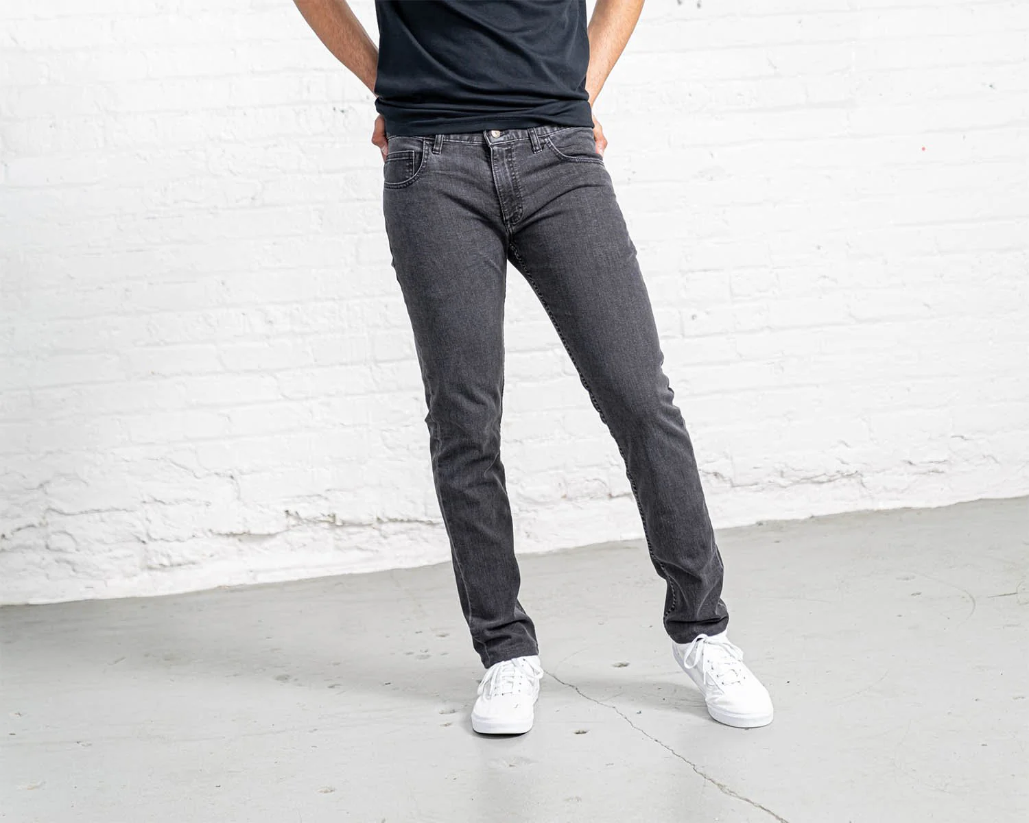 Slim Fit Grey Wash - Image 13