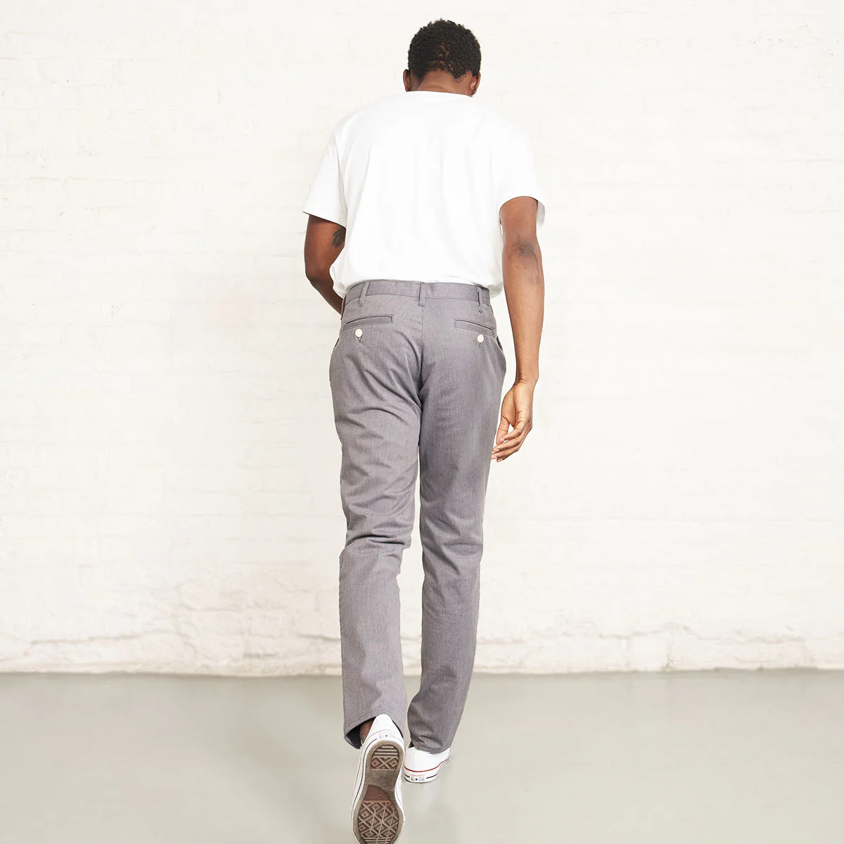 Stretch Chino - Grey - Image 5