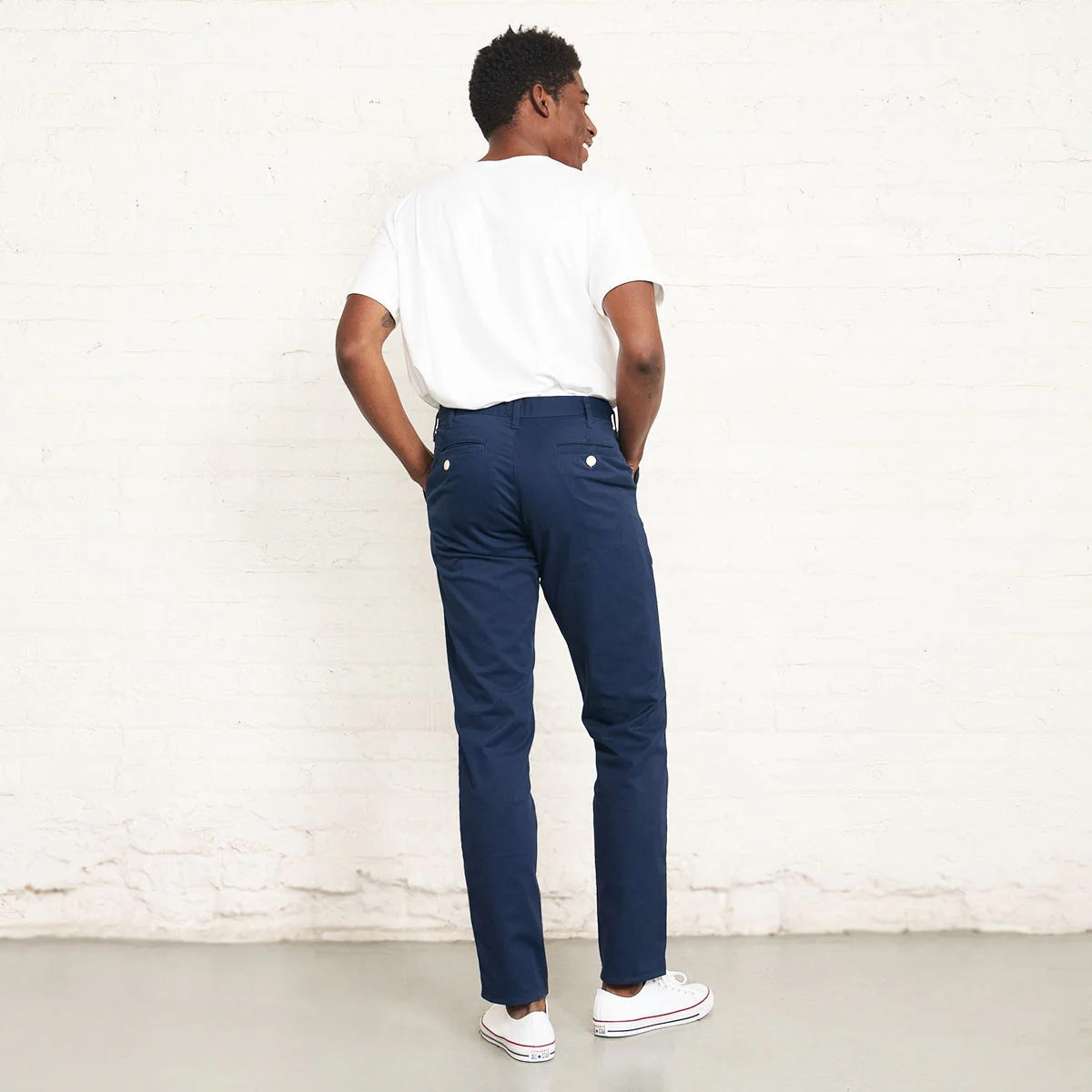 Stretch Chino Navy - Image 12