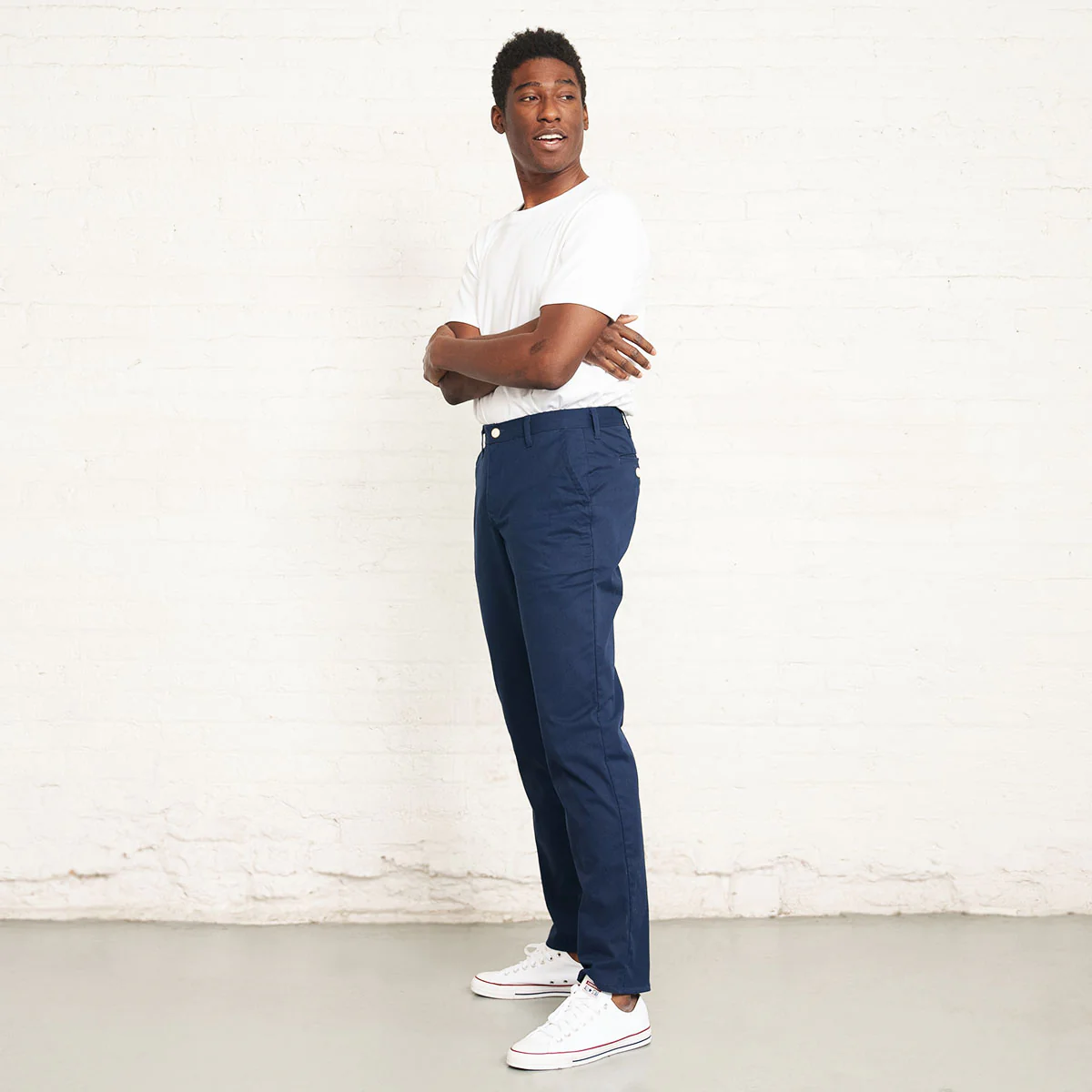 Stretch Chino Navy - Image 4