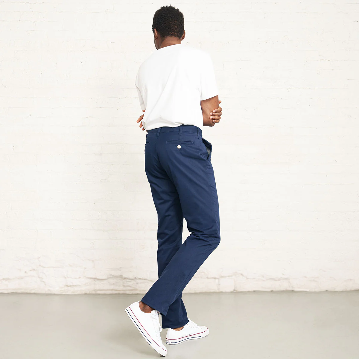 Stretch Chino Navy - Image 5