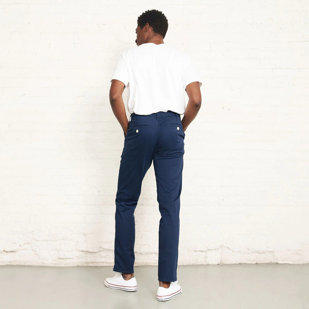 Stretch Chino Navy - Image 9