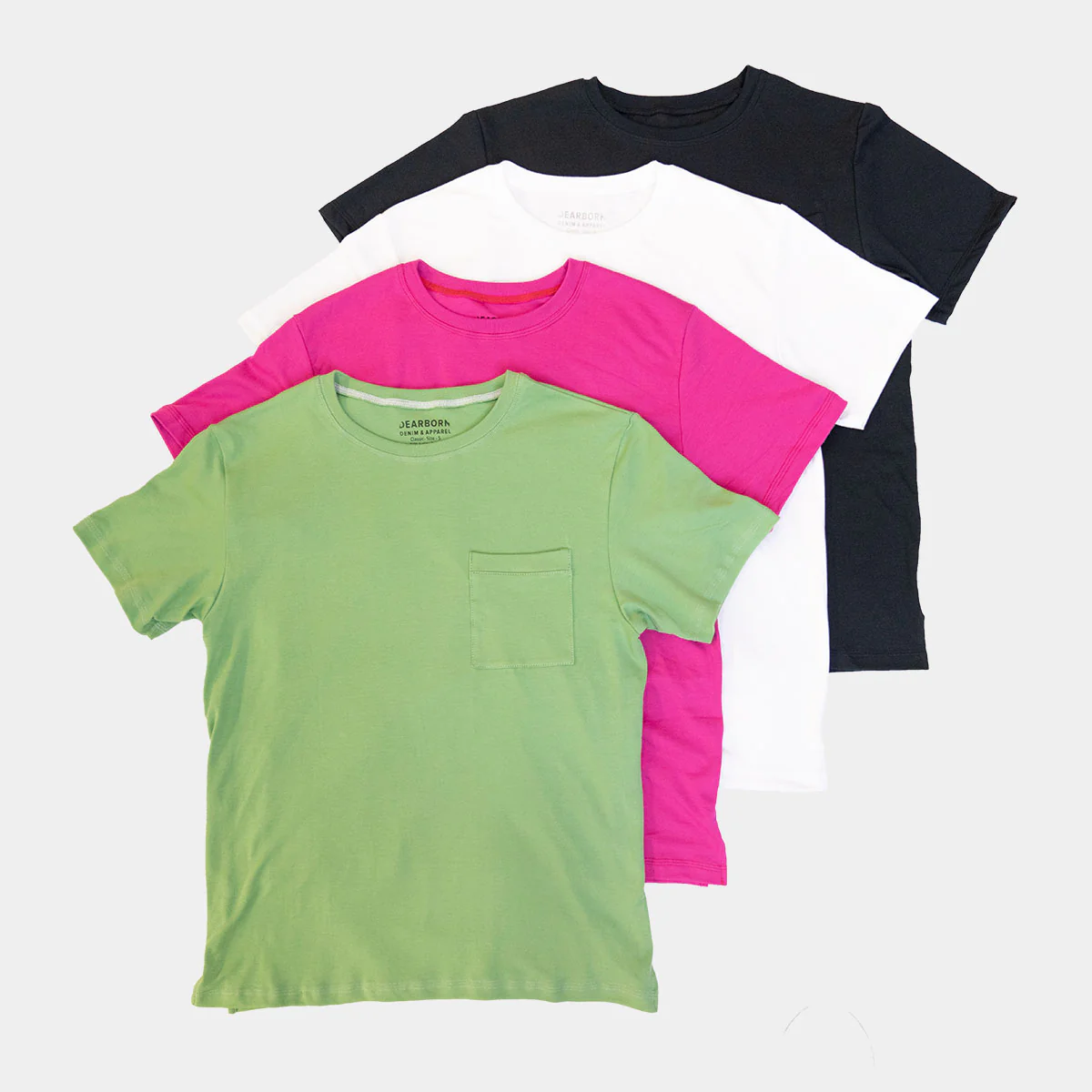 Supima Pocket T - Black - Image 7