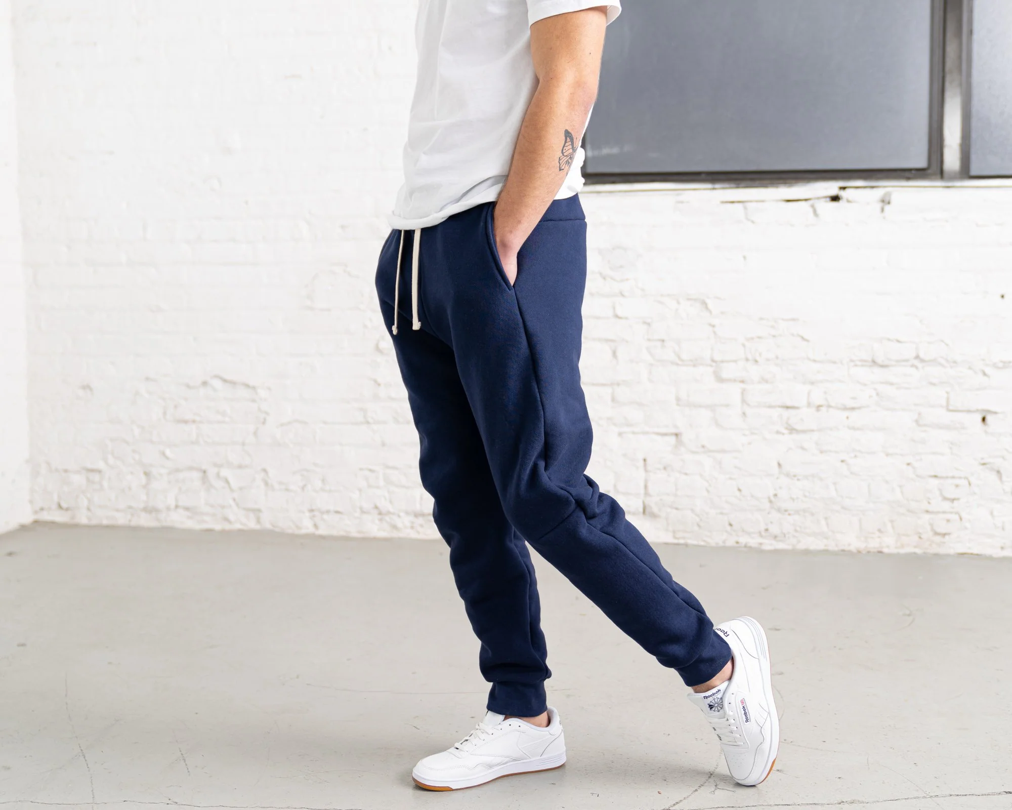 Sweatpants - Navy - Image 4