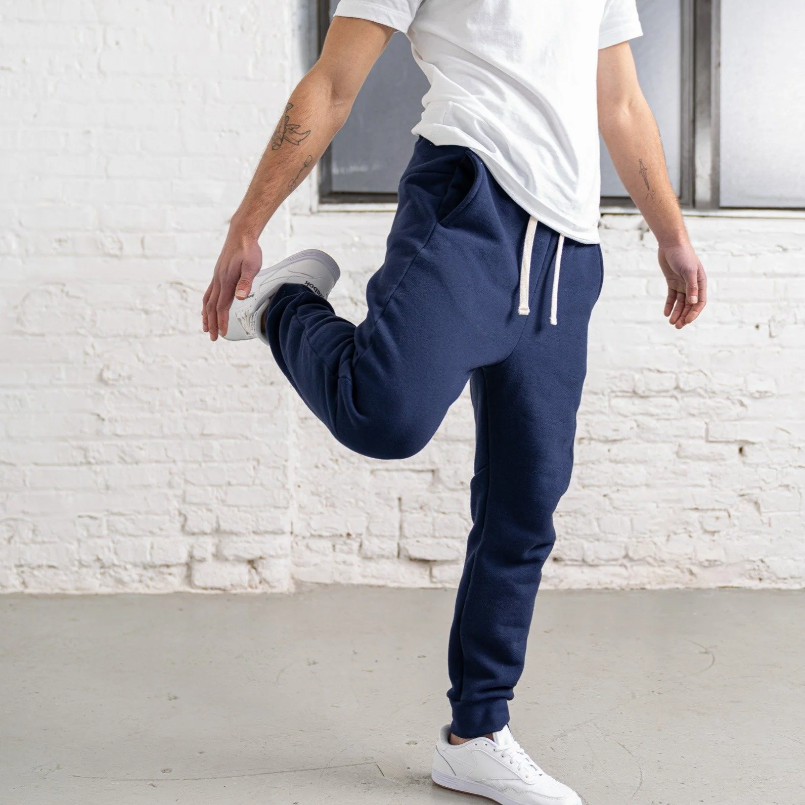 Sweatpants - Navy - Image 6